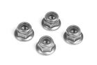 Xray Nut M4 With Flange  (10)