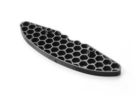 Xray X4 Rubber Bumper 3d With Inner "H" Profile