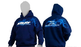 Xray Sweater Hooded - Blue (Xl)