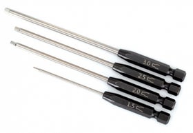 Traxxas Speed Bit Set Hex Drive (1.5/2.0/2.5/3.0mm)