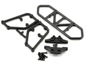 RPM Traxxas Slash 4x4 Rear Bumper - Black