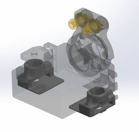 Halko X12 Servo Stand For Sanwa HR and HX SXR - Side Fastening Type