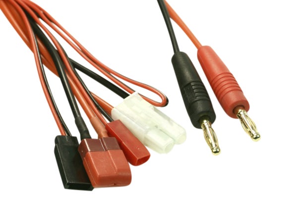 EuroRC Charging Cable Deans - Futaba - JST - Tamiya - DIY
