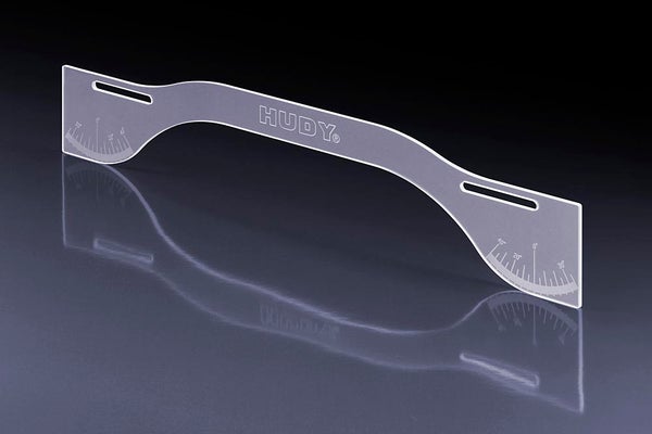 HUDY Upside Measure Plate for 1/8 Truggy