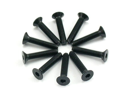 EuroRC Flathead M2.5X6 Socket Screw (10)