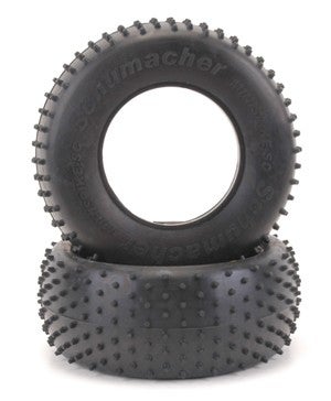 Schumacher U6766 - Short Course Tyre - Mini Spike - Yellow (2)